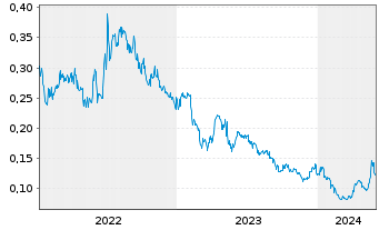 Chart Endurance Gold Corp. - 5 années