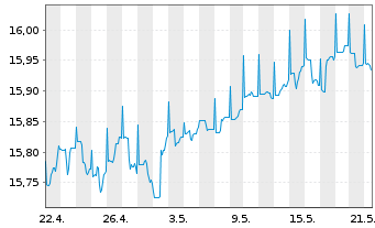 Chart 1-AM AllStars Conservative Inhaber-Anteile T o.N. - 1 Monat
