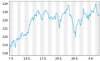 Chart Amu.Idx Sol.Amu.SDAX - 1 Month