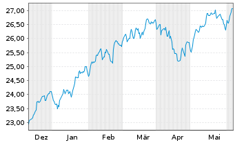 Chart Amu.S&P 500 CL.N.Z.AMB.P - 6 Months