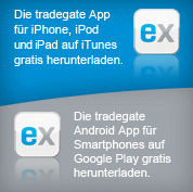 Link zum App Store für die tradegate App