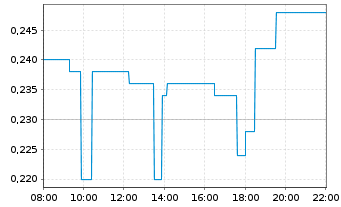 Chart Libero Copper & Gold Corp. - Intraday