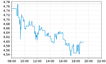 Chart Schaeffler AG - Intraday