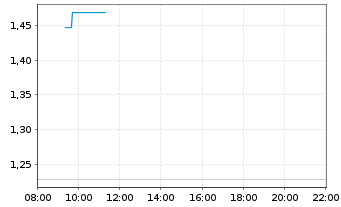 Chart Mini Future Long Puma - Intraday