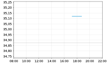 Chart iShs7-iShs Russell 1000 Gr.ETF USD - Intraday