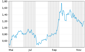 Chart Mini Future Long BYD - 1 Jahr