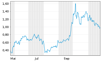 Chart Mini Future Long BYD - 1 Jahr