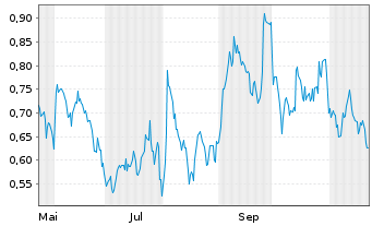 Chart Mini Future Short Shell - 1 Jahr