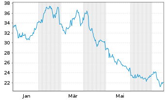 Chart Par Pacific Holdings Inc. - 1 an