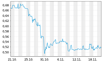 Chart Argyle Resources Corp. - 1 Monat