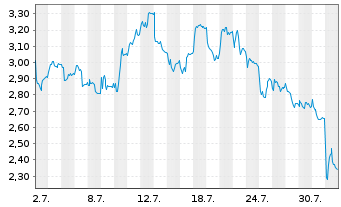 Chart Mini Future Long BMW - 1 mois