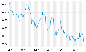 Chart Mini Future Short Bayer - 1 Monat