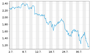 Chart Mini Future Long Microsoft - 1 Monat