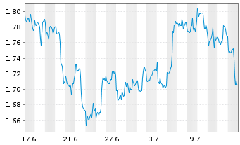 Chart Mini Future Short Chevron - 1 mois