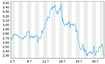 Chart Mini Future Long Block - 1 mois