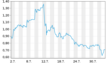 Chart Mini Future Long IONOS Group - 1 Month