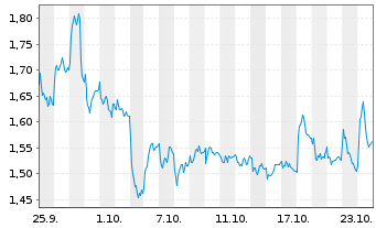 Chart Mini Future Long Porsche - 1 Monat