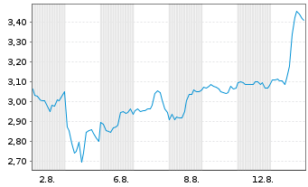 Chart Mini Future Long Nike - 1 Month