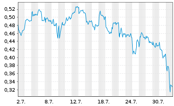 Chart Mini Future Long Volkswagen - 1 Monat