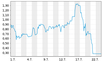 Chart Mini Future Long TUI - 1 Monat