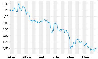 Chart Mini Future Long Porsche - 1 mois