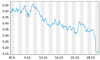 Chart Mini Future Short Amazon - 1 Monat