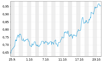 Chart Mini Future Long IONOS Group - 1 Month