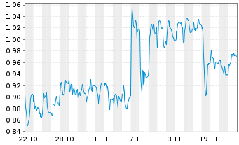 Chart Mini Future Long Duerr - 1 mois