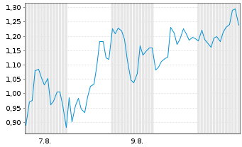 Chart Mini Future Long Bitcoin Group - 1 Month