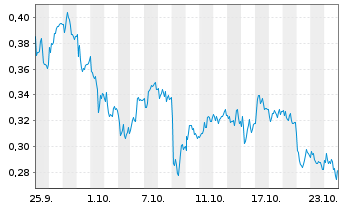 Chart Mini Future Long ING - 1 Month