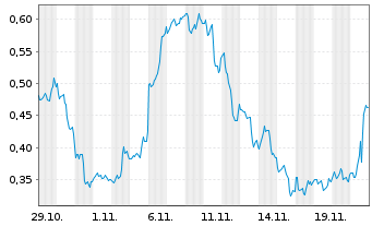 Chart Mini Future Long Micron - 1 Monat