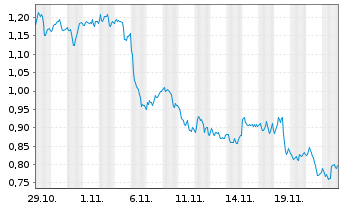 Chart Mini Future Short Carnival - 1 mois