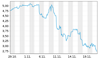 Chart Mini Future Short Block - 1 Monat