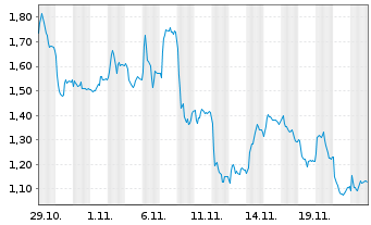 Chart Mini Future Long Kering - 1 mois