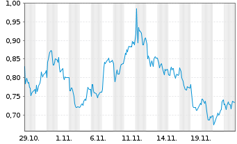 Chart Mini Future Long Jungheinrich - 1 mois