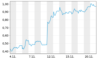 Chart Mini Future Short Bayer - 1 Monat