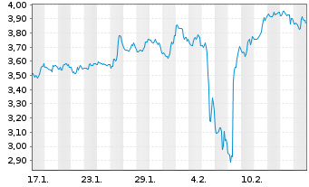 Chart Mini Future Short Canopy - 1 Month