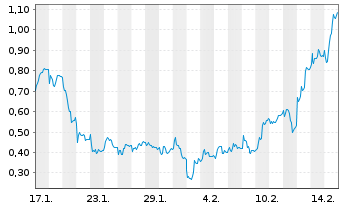 Chart Mini Future Long Delivery Hero - 1 Month