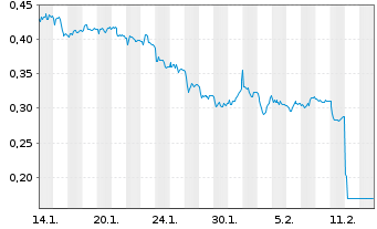 Chart Mini Future Short TeamViewer - 1 Monat