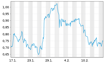 Chart Mini Future Long Carnival - 1 Month