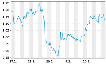 Chart Mini Future Short Carnival - 1 Month