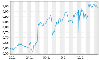 Chart Mini Future Long Shopify - 1 Month