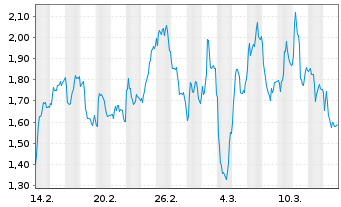 Chart Mini Future Long BMW - 1 Monat