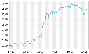 Chart Mini Future Long DWS - 1 Month