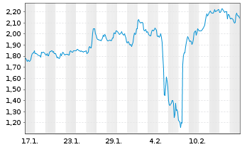 Chart Mini Future Short Canopy - 1 Month