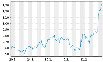 Chart Mini Future Long RENK - 1 Month