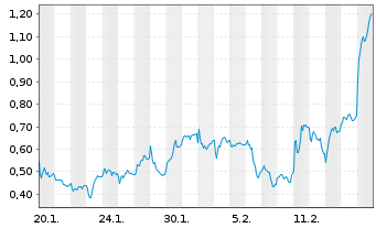 Chart Mini Future Long RENK - 1 Month