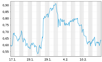 Chart Mini Future Long Carnival - 1 Month