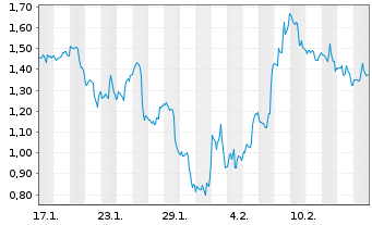 Chart Mini Future Short Nike - 1 Month