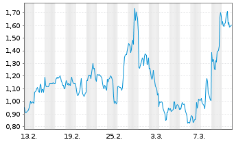 Chart Mini Future Long NIO - 1 Month